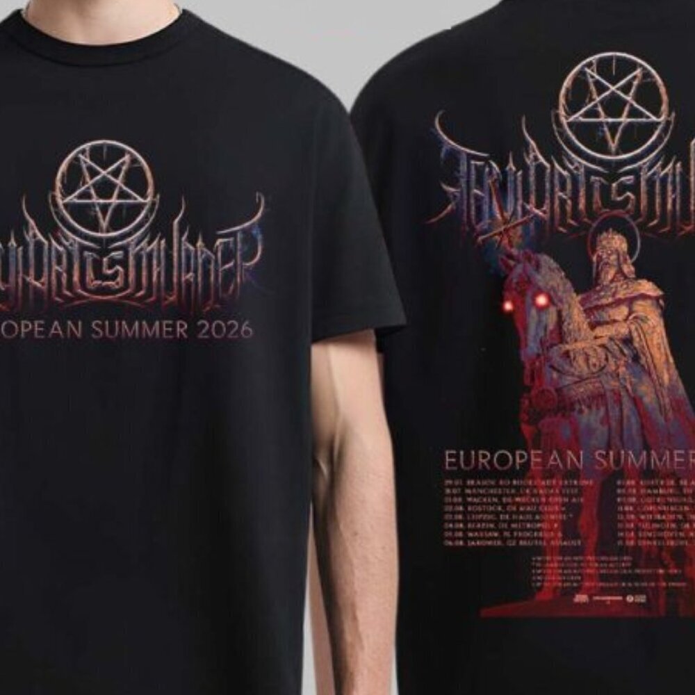 Thy Art Is Murder Year Of The Fire Horse European Summer 2026 Tour T-Shirt .